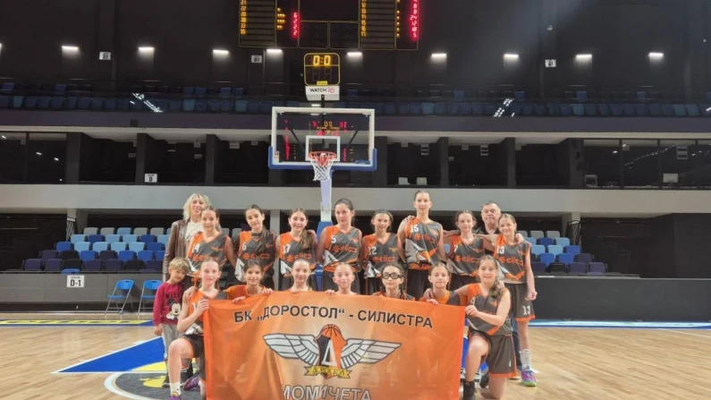 Трета разгромна победа прати БК "Доростол" (U12-момичета) на полуфинал