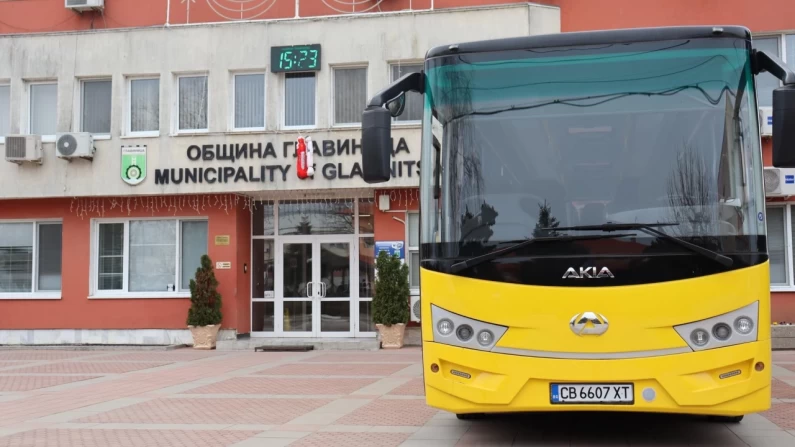 В Община Главиница получиха нов училищен бус