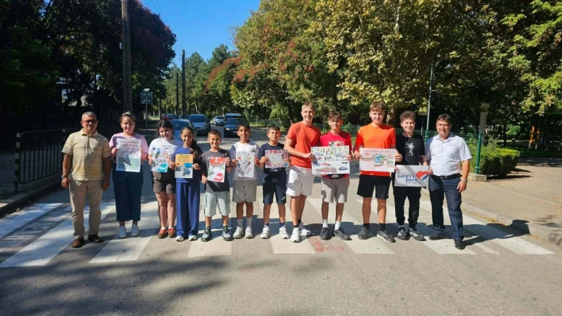 Ученическа инициатива в Силистра в седмицата за безопасност на пътя