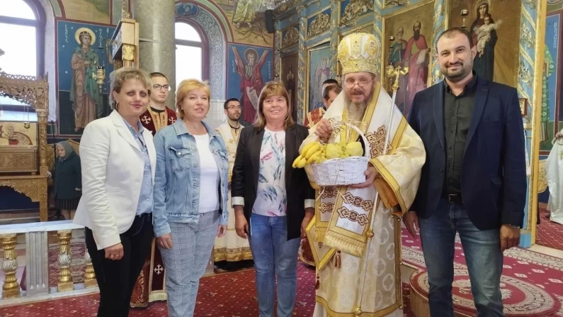 Кандидатите за местна власт от ПП ГЕРБ поздравиха Доростолския митрополит
