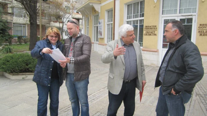 В Силистра предизборният щаб на Коалиция за България заработи в клуба на БСП и регистрира листа в РИК