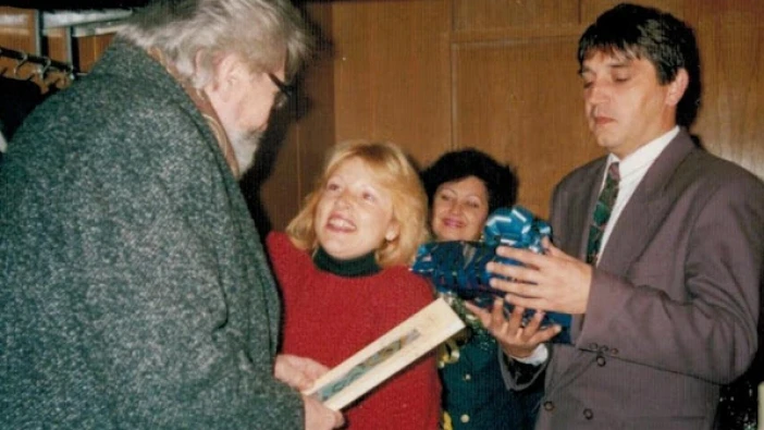 1998 г. - честване на 70-ата годишнина на Любен Антонов